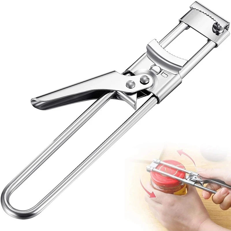 Adjustable Bottle Cap Opener Stainless Steel