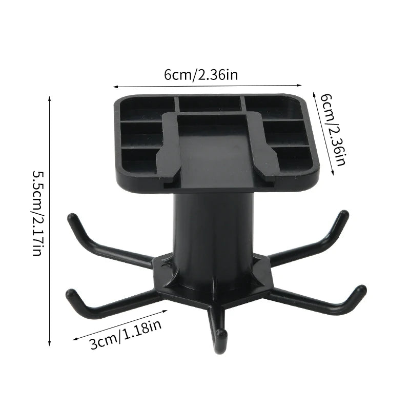 Kitchen Rotating Hooks Rack