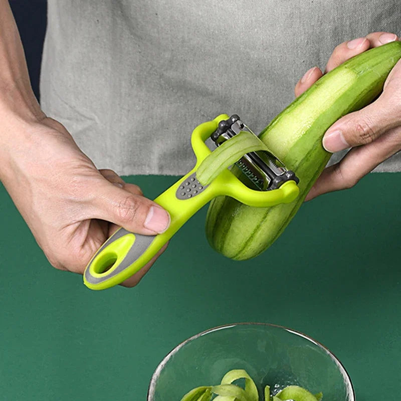 Rotary Peeler 3-in-1