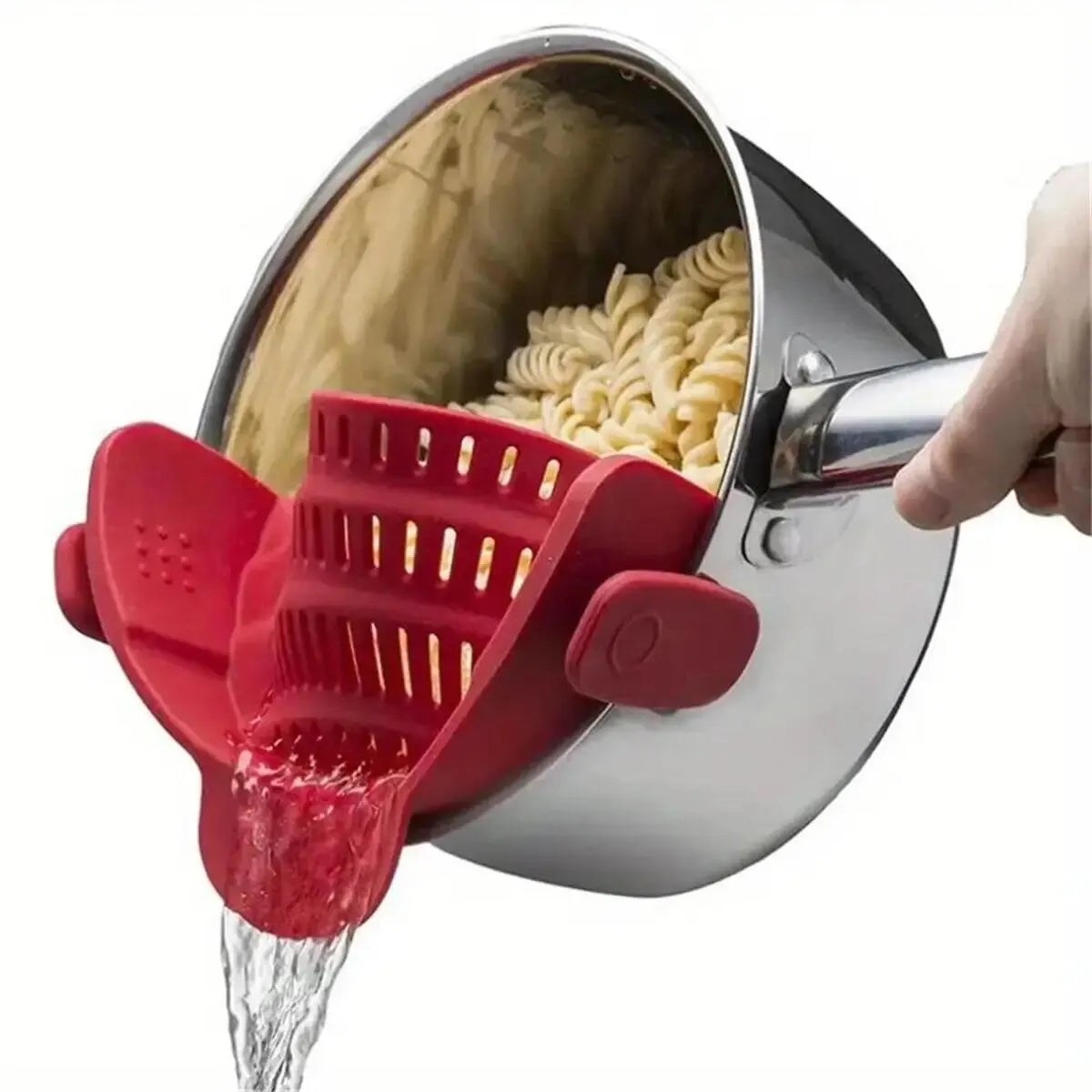 Snap-On Silicone Pots Strainer