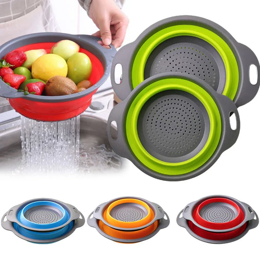 Compact Folding Colander