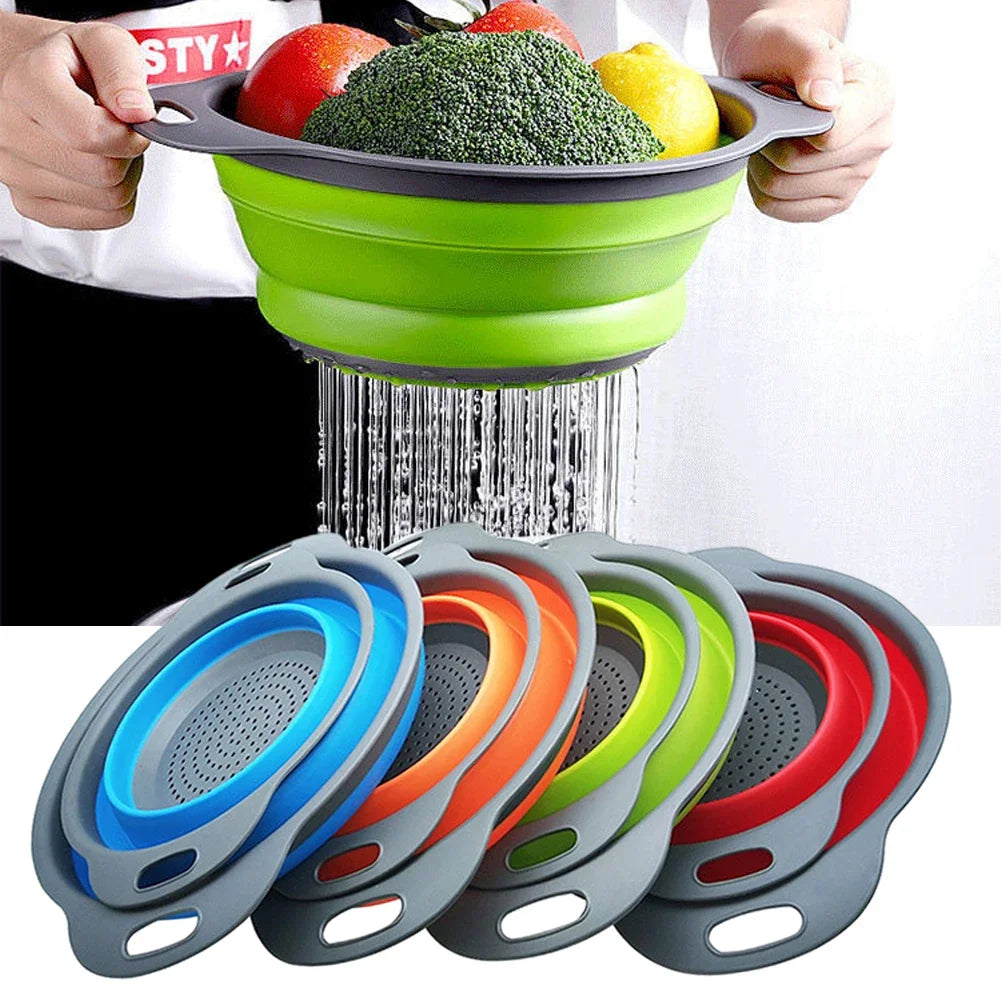 Compact Folding Colander