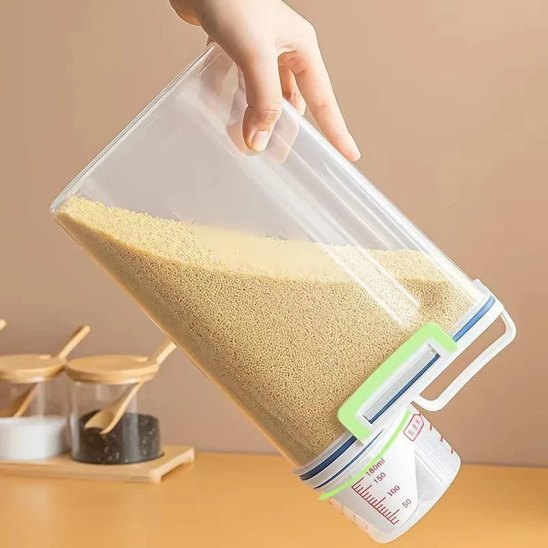 Locks in flavor, keeps grains fresh