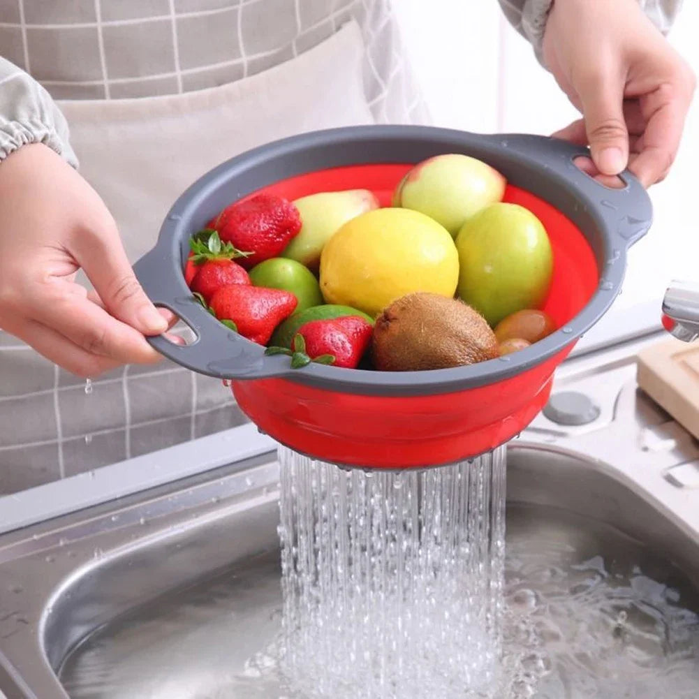 Compact Folding Colander